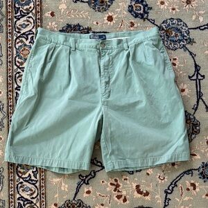 Polo by Ralph Lauren Seafoam Green Flat Front Chino Shorts